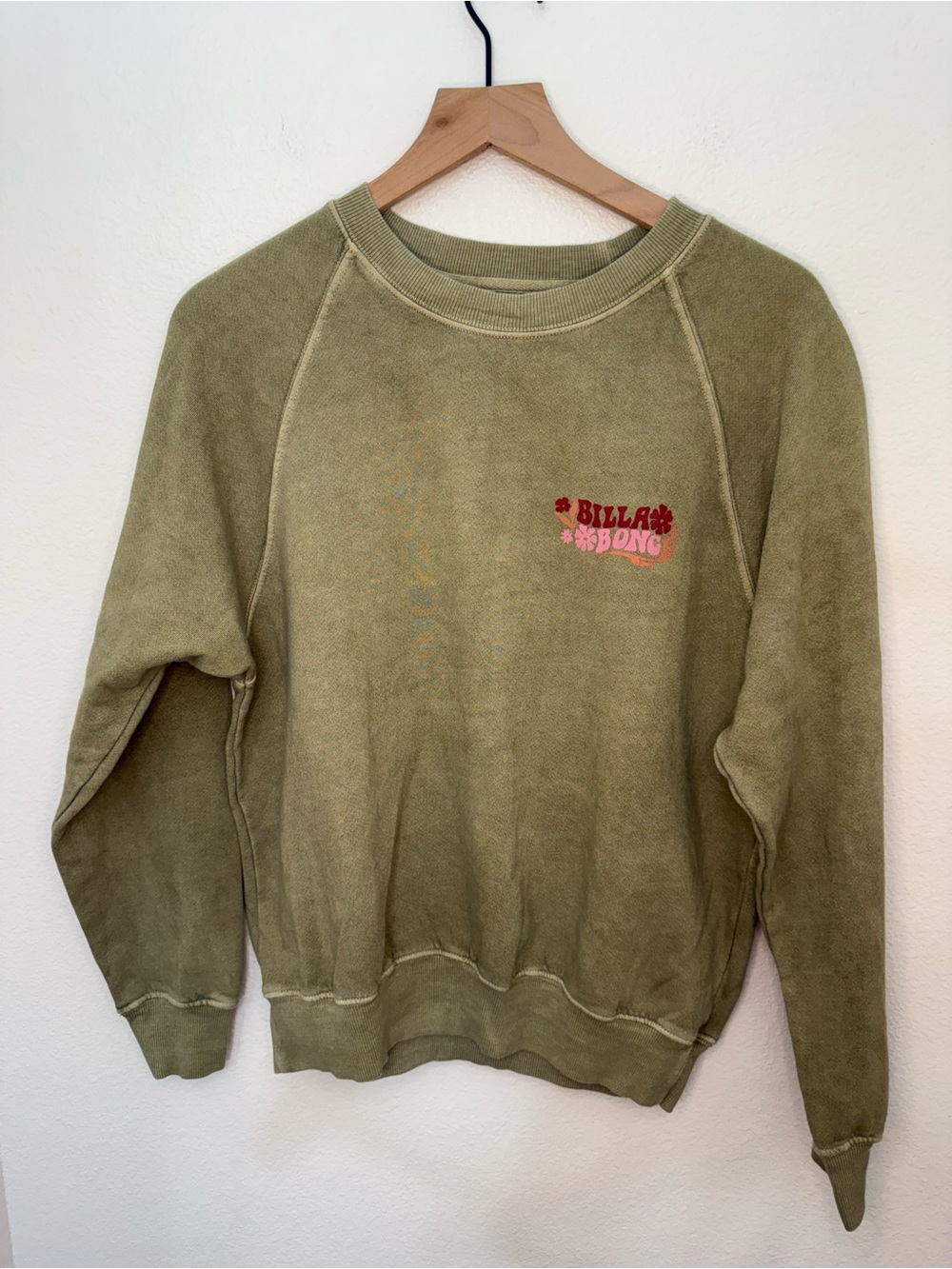 Billabong Here We Go Crewneck Sweatshirt Medium - Picture 3 of 9